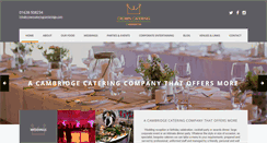 Desktop Screenshot of crowncateringcambridge.com