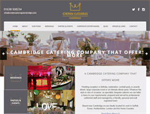 Tablet Screenshot of crowncateringcambridge.com